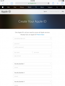 CREATE NEW ID