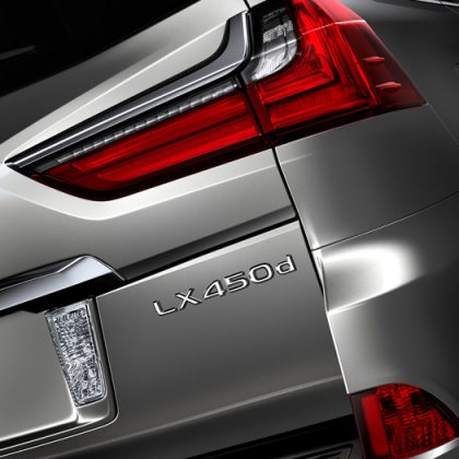 Lexus LX 450 D- Back Tail
